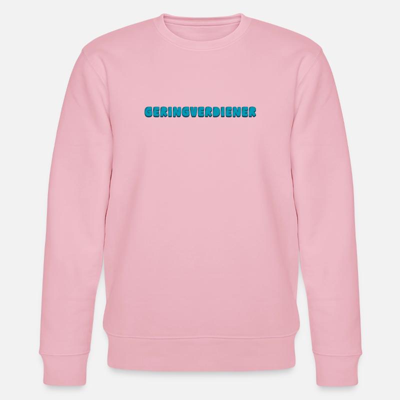 Geringverdiener - Stanley/Stella Unisex Bio-Sweatshirt CHANGER - Hellrosa