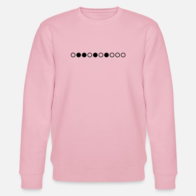 Conception ringard "nombres premiers" jusqu'à 10 - Sweat bio CHANGER Stanley/Stella Unisexe - rose pâle