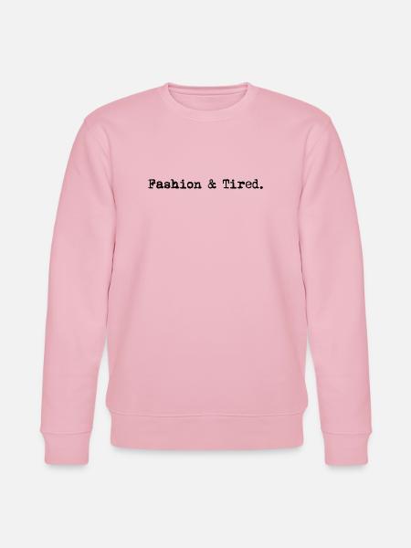 Fashion & Tired - Stanley/Stella Unisex Bio-Sweatshirt CHANGER - Hellrosa