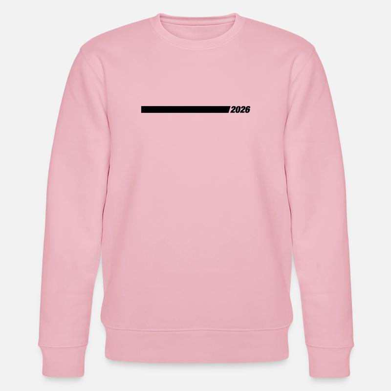 2026 Jahr Element - Stanley/Stella Unisex Bio-Sweatshirt CHANGER  - Hellrosa