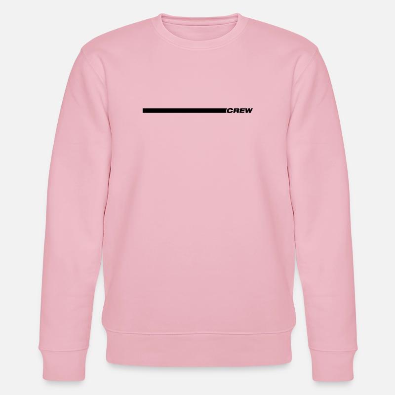 Élément de ligne d’équipage - Sweat bio CHANGER Stanley/Stella Unisexe - rose pâle