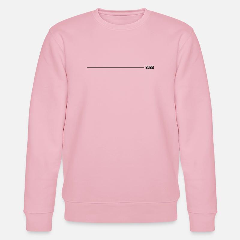 2026 stroke - Stanley/Stella CHANGER Unisex Organic Sweatshirt - cotton pink