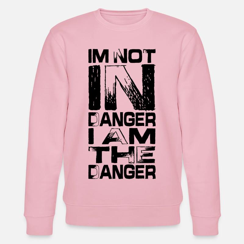 Minimalistischer Horizont - Stanley/Stella Unisex Bio-Sweatshirt CHANGER  - Hellrosa