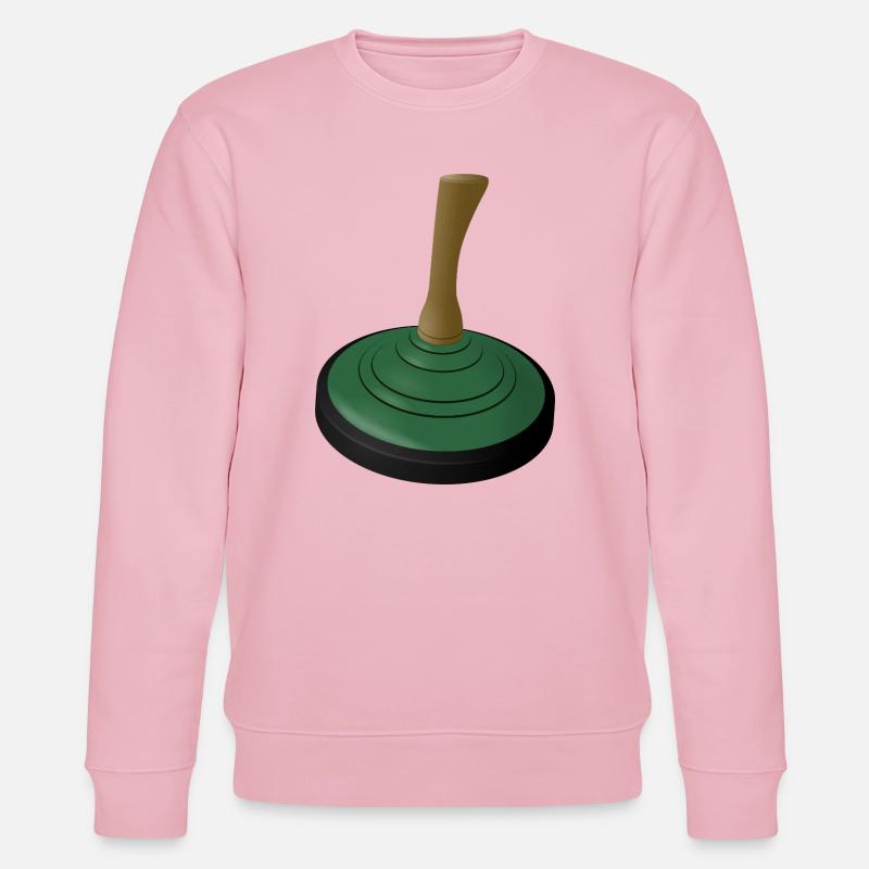 2025 BOUILLON DE GLACE Vert - Sweat bio CHANGER Stanley/Stella Unisexe - rose pâle
