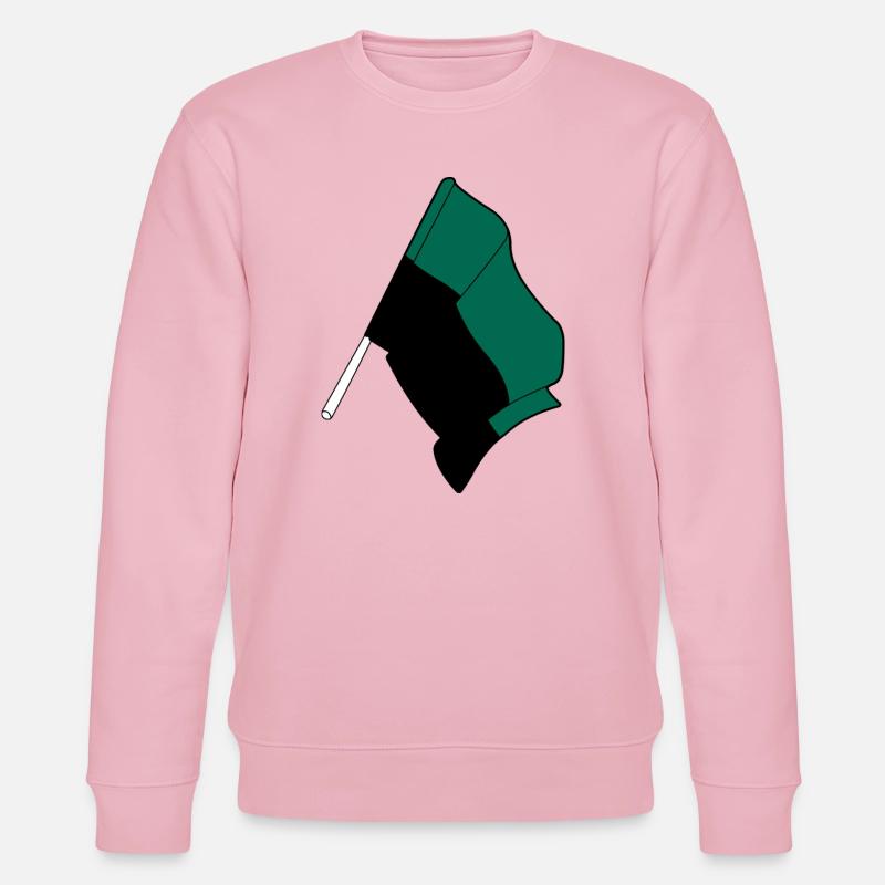 Texel-Flagge – Inselstolz - Stanley/Stella Unisex Bio-Sweatshirt CHANGER - Hellrosa