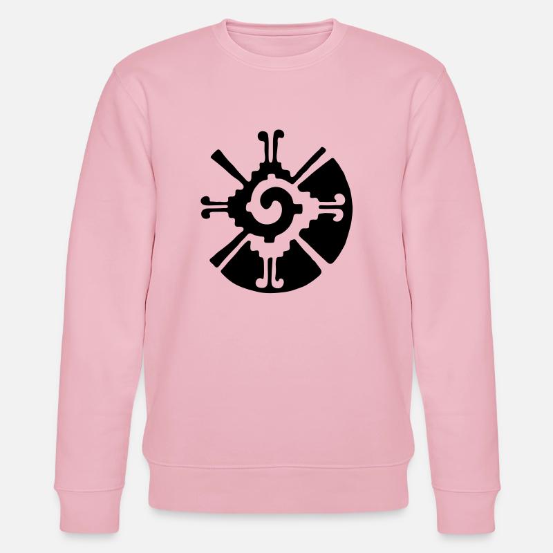 maya, , hunab ku - Stanley/Stella Unisex Bio-Sweatshirt CHANGER  - Hellrosa