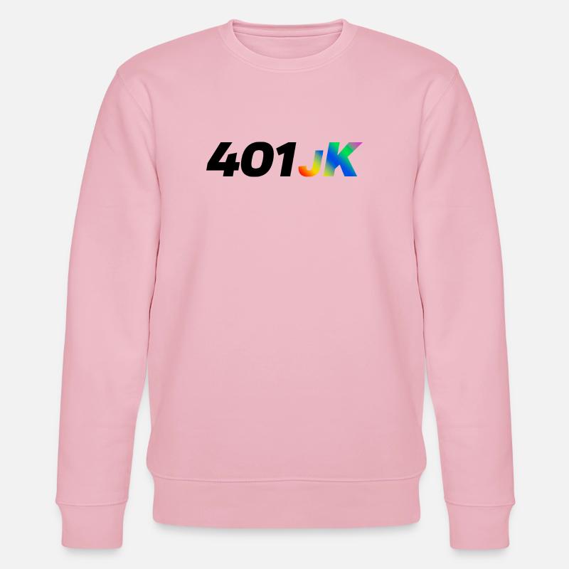 401JK Regenbogen Gradient - Stanley/Stella Unisex Bio-Sweatshirt CHANGER  - Hellrosa