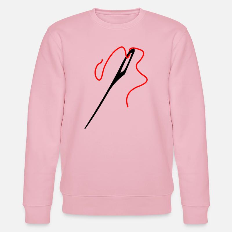 Needle and thread - Stanley/Stella CHANGER Unisex Organic Sweatshirt - cotton pink