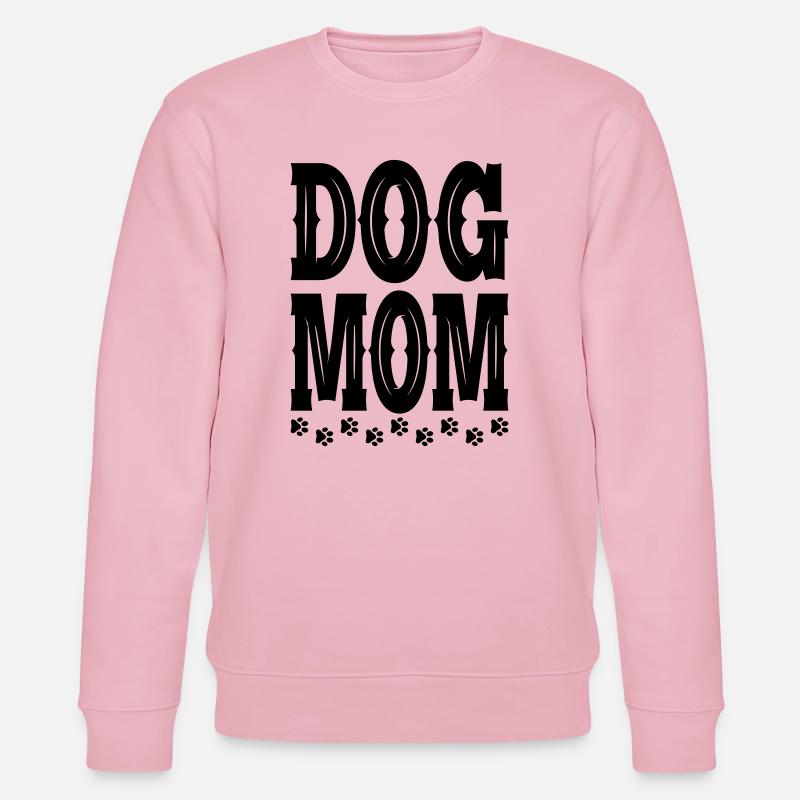 Mutter von Hunden - Stanley/Stella Unisex Bio-Sweatshirt CHANGER  - Hellrosa