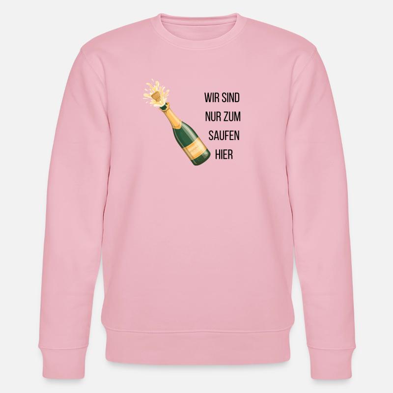Junggesellen/in Abschied - Stanley/Stella Unisex Bio-Sweatshirt CHANGER  - Hellrosa