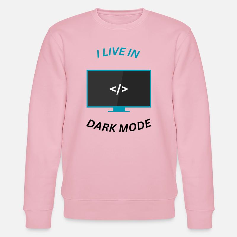 Programmeur Motivation Design - Sweat bio CHANGER Stanley/Stella Unisexe - rose pâle