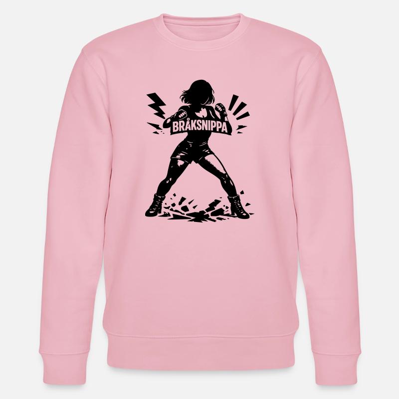 Bruchteil - Stanley/Stella Unisex Bio-Sweatshirt CHANGER  - Hellrosa