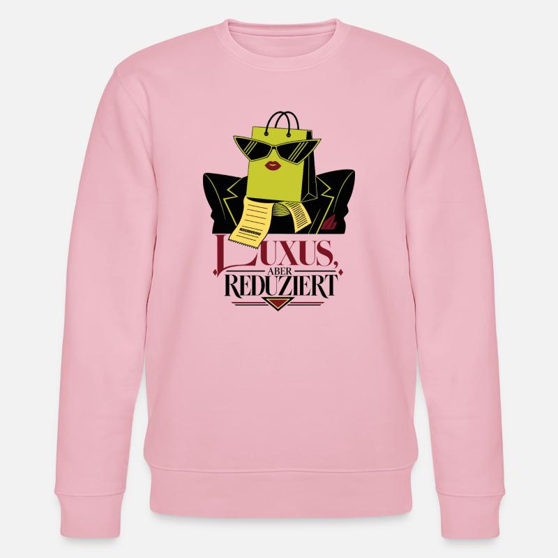 Luxe mais réduit - Sweat bio CHANGER Stanley/Stella Unisexe - rose pâle