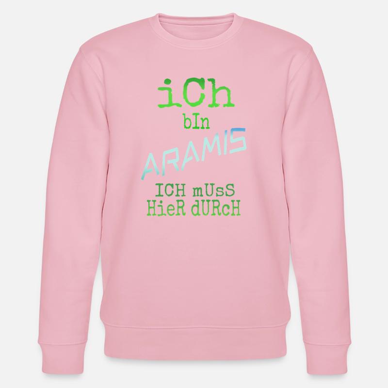 Vorname Aramis - Stanley/Stella Unisex Bio-Sweatshirt CHANGER - Hellrosa