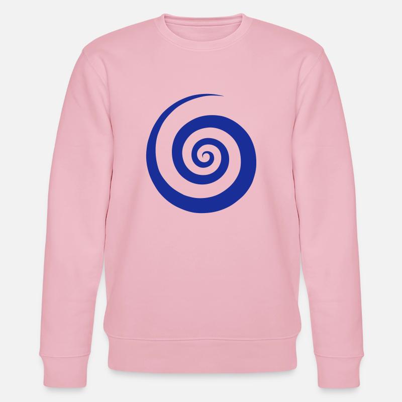 Spiral Pattern - Stanley/Stella Unisex Bio-Sweatshirt CHANGER  - Hellrosa