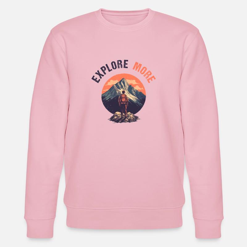 Explore more - Stanley/Stella Unisex Bio-Sweatshirt CHANGER  - Hellrosa