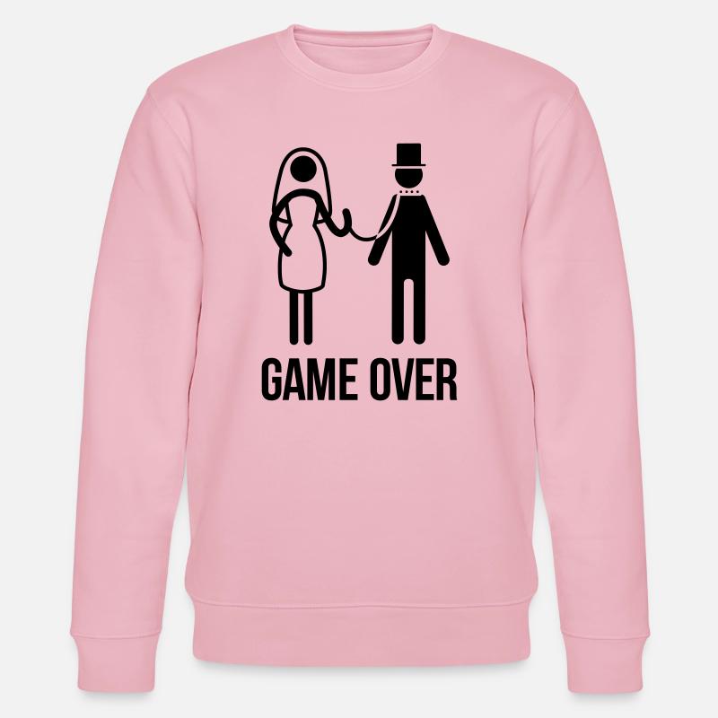 junggesellen abschied bachelor party - Stanley/Stella Unisex Bio-Sweatshirt CHANGER  - Hellrosa