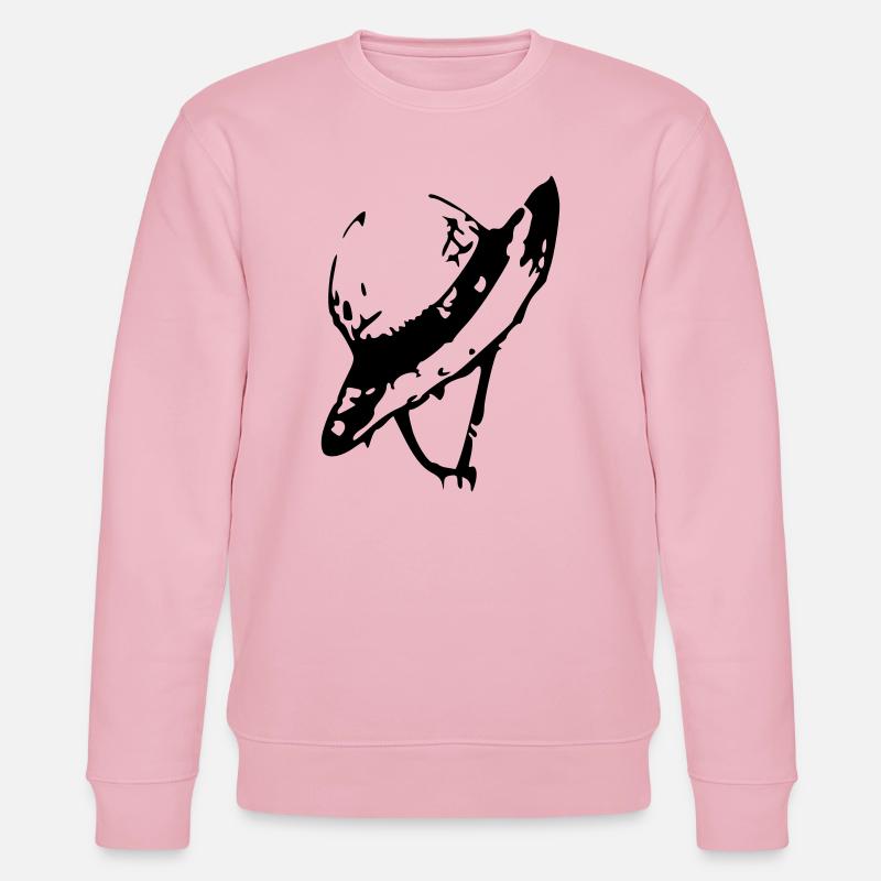 strohhut schema - Stanley/Stella Unisex Bio-Sweatshirt CHANGER  - Hellrosa