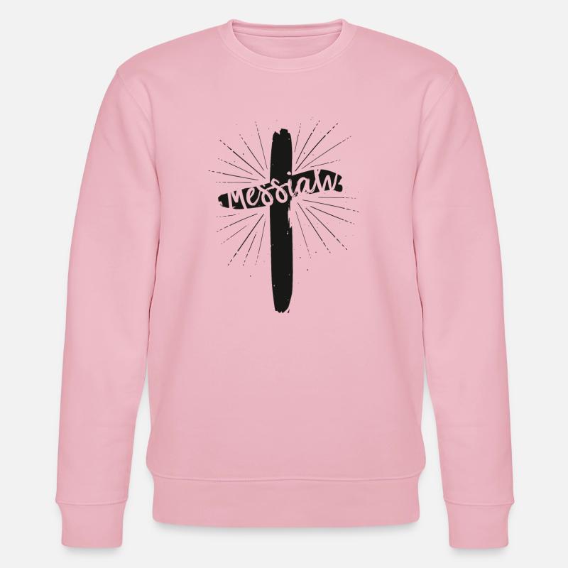 Messiah - Stanley/Stella Unisex Bio-Sweatshirt CHANGER  - Hellrosa