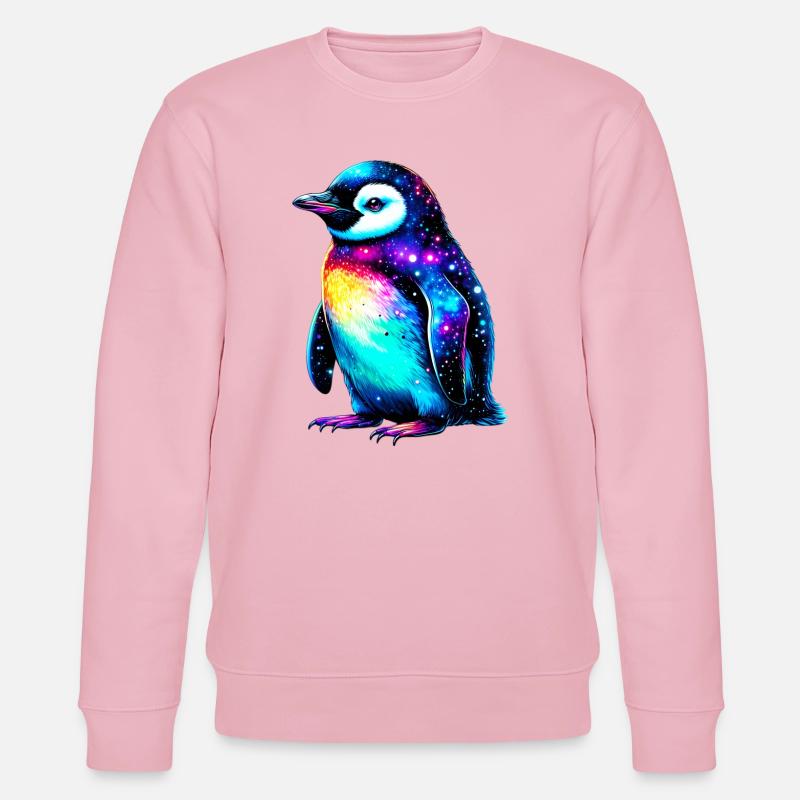 Penguin - Stanley/Stella CHANGER Unisex Organic Sweatshirt - cotton pink