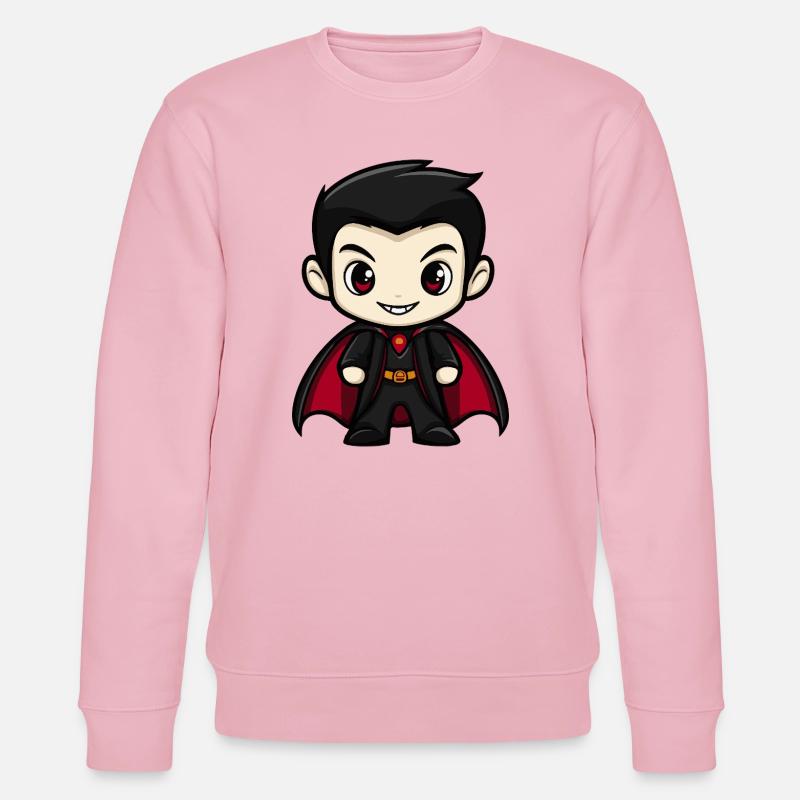 Bande dessinée de vampire - Sweat bio CHANGER Stanley/Stella Unisexe - rose pâle