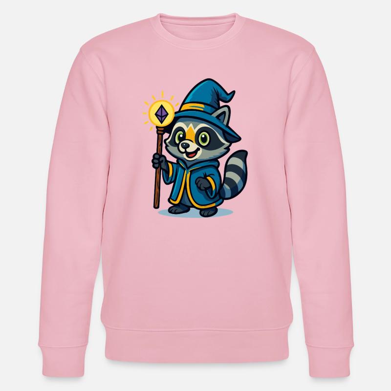Randolf le mignon - Sweat bio CHANGER Stanley/Stella Unisexe - rose pâle