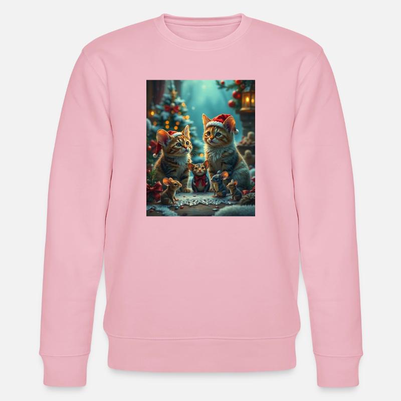 Didimaus - Sweat bio CHANGER Stanley/Stella Unisexe - rose pâle