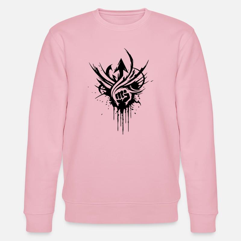 NoxstyllT3 - Stanley/Stella Unisex Bio-Sweatshirt CHANGER  - Hellrosa