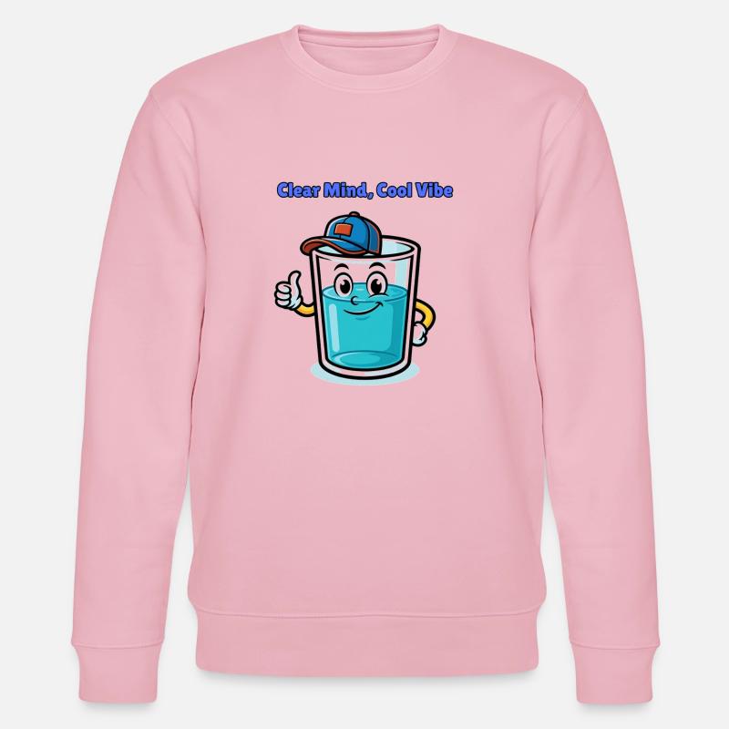 Esprit clair, ambiance cool - Sweat bio CHANGER Stanley/Stella Unisexe - rose pâle