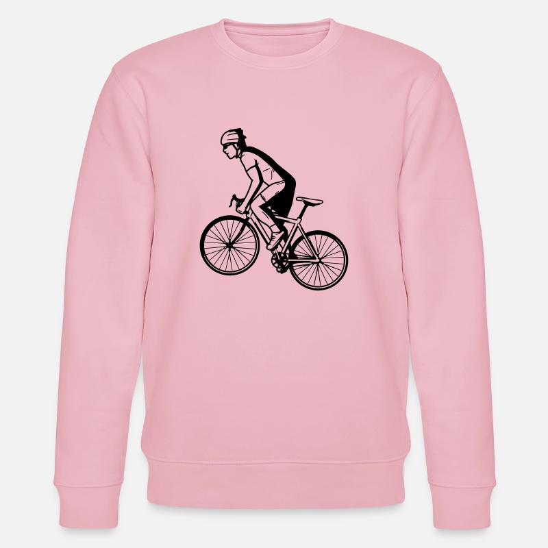 Conception de vélo de route - Sweat bio CHANGER Stanley/Stella Unisexe - rose pâle