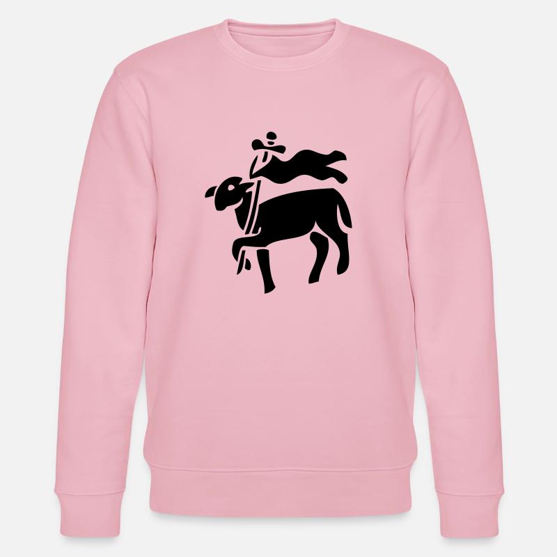 sheep - Stanley/Stella Unisex Bio-Sweatshirt CHANGER  - Hellrosa