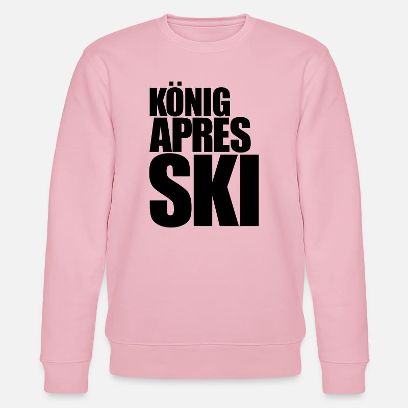apres ski après-ski - Stanley/Stella Unisex Bio-Sweatshirt CHANGER  - Hellrosa
