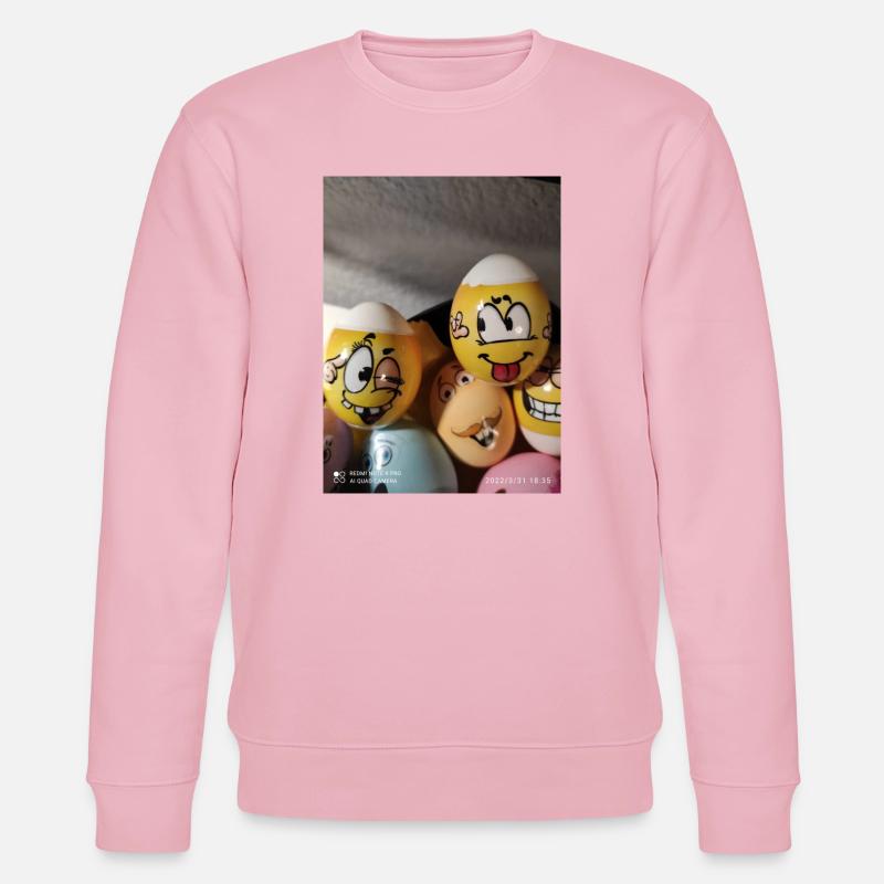 Jusi - Stanley/Stella Unisex Bio-Sweatshirt CHANGER  - Hellrosa