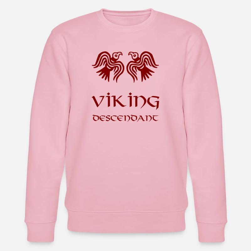 Wikinger-Nachfahre Rost - Stanley/Stella Unisex Bio-Sweatshirt CHANGER  - Hellrosa