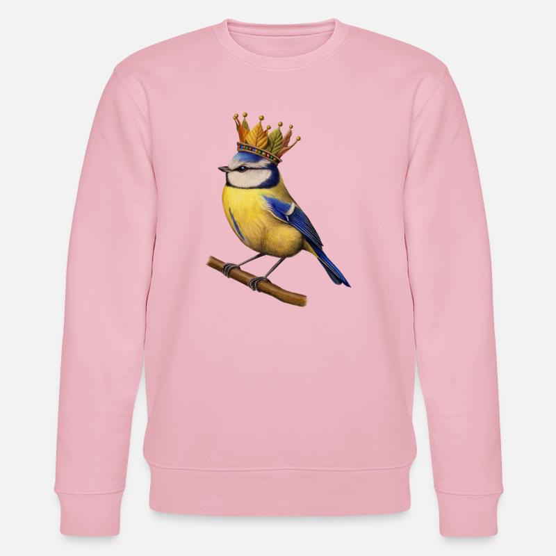 Herbstkönig - Stanley/Stella Unisex Bio-Sweatshirt CHANGER  - Hellrosa