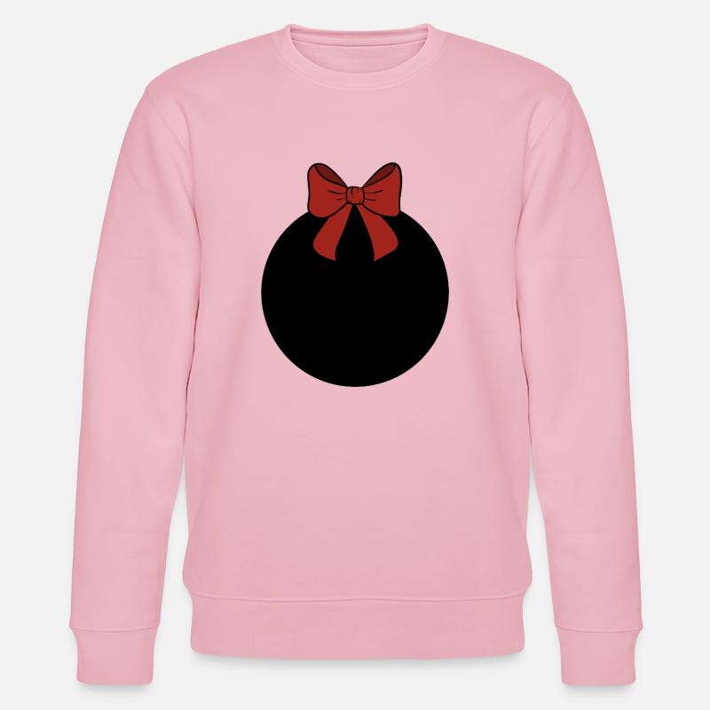 Weihnachtskugel  - Stanley/Stella Unisex Bio-Sweatshirt CHANGER  - Hellrosa