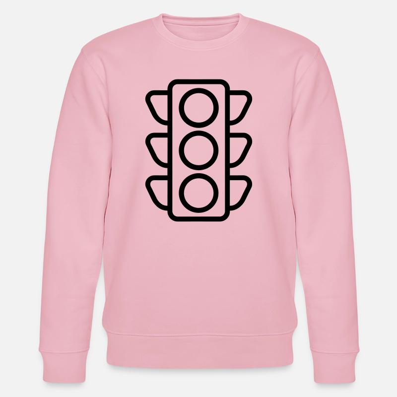 Ampel - Stanley/Stella Unisex Bio-Sweatshirt CHANGER  - Hellrosa