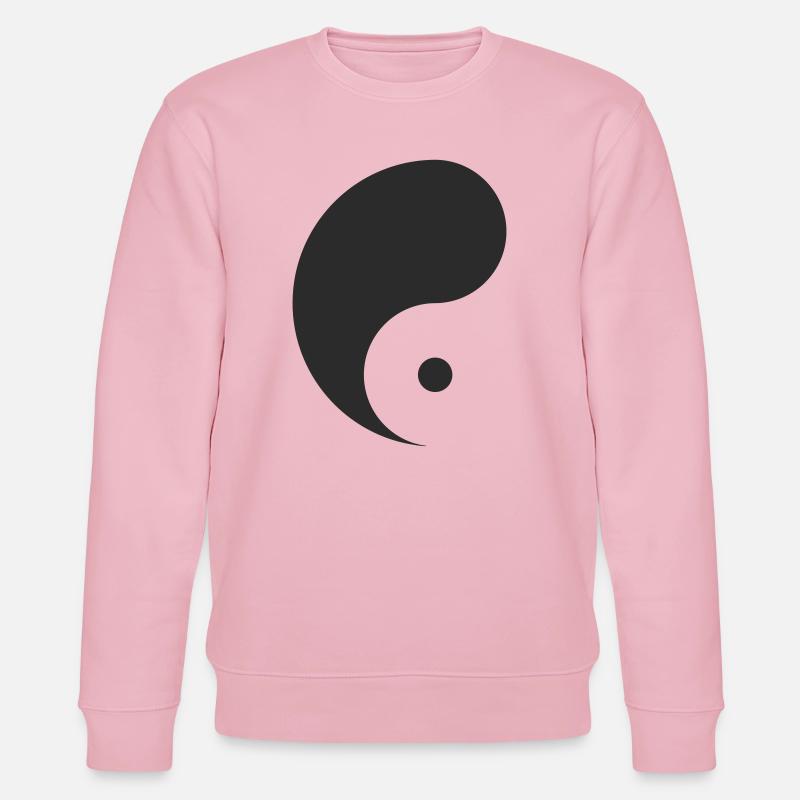 Yin - Stanley/Stella Unisex Bio-Sweatshirt CHANGER  - Hellrosa
