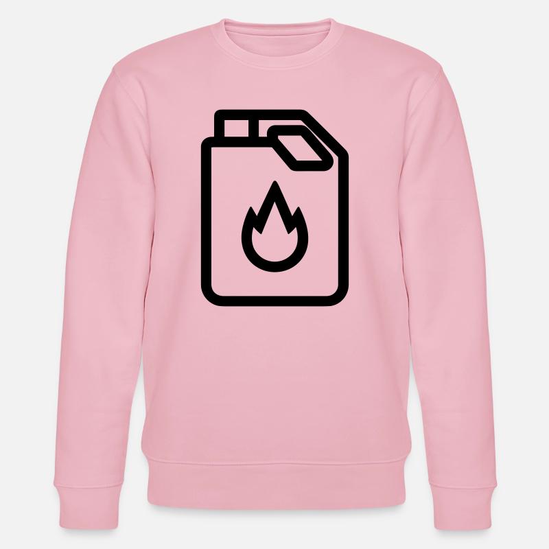 Gas can - Stanley/Stella CHANGER Unisex Organic Sweatshirt - cotton pink