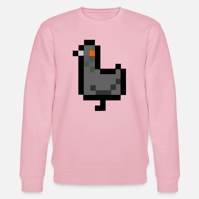 Pixeltaube - Stanley/Stella Unisex Bio-Sweatshirt CHANGER - Hellrosa