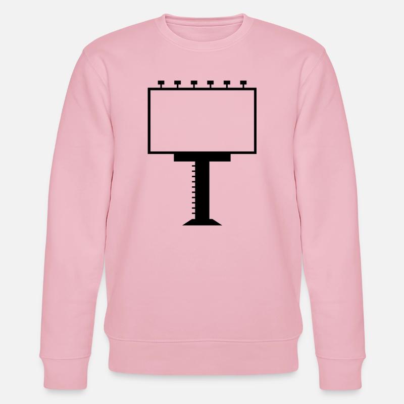 Werbetafel - Stanley/Stella Unisex Bio-Sweatshirt CHANGER  - Hellrosa