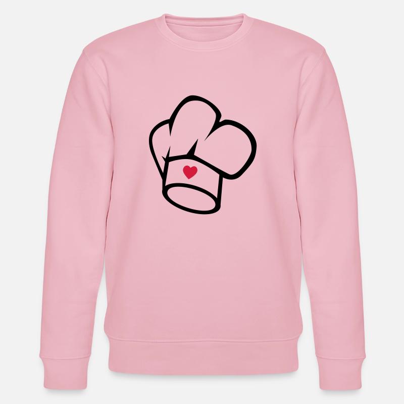 Kochmütze - Stanley/Stella Unisex Bio-Sweatshirt CHANGER  - Hellrosa