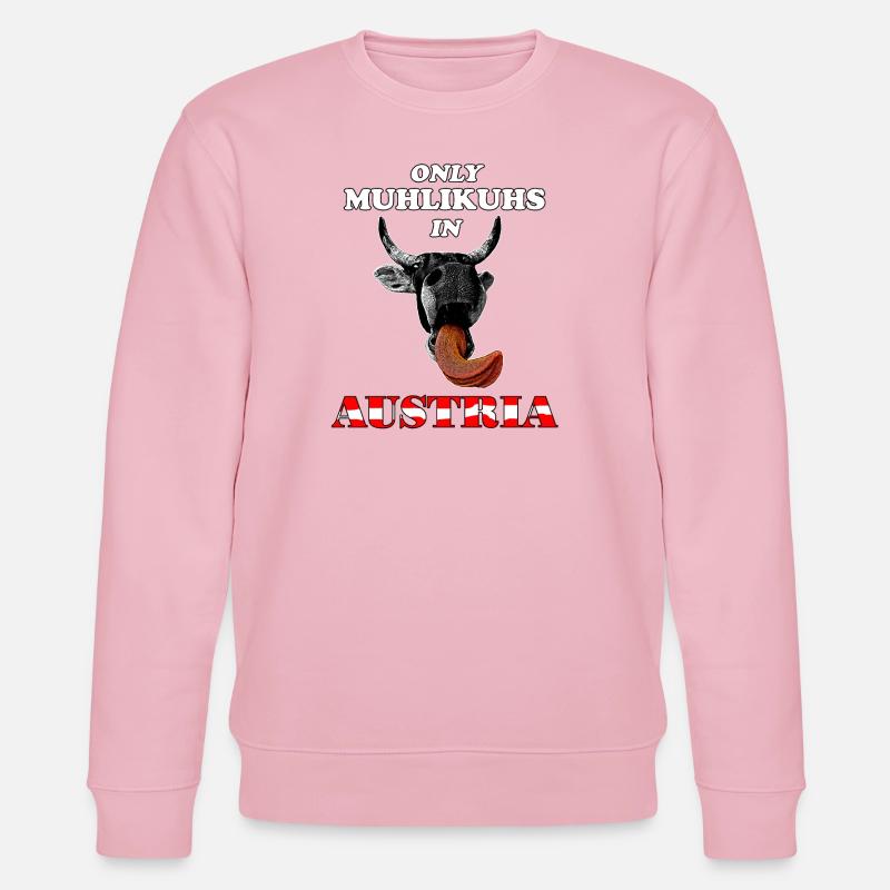 Only Muhlikuhs in Austria - Stanley/Stella Unisex Bio-Sweatshirt CHANGER - Hellrosa