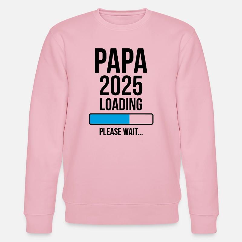 Papa 2025 Loading Please wait... - Sweat bio CHANGER Stanley/Stella Unisexe - rose pâle