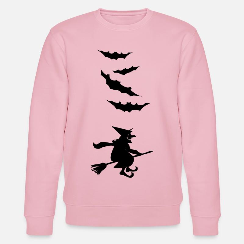 Hexe - Stanley/Stella Unisex Bio-Sweatshirt CHANGER  - Hellrosa