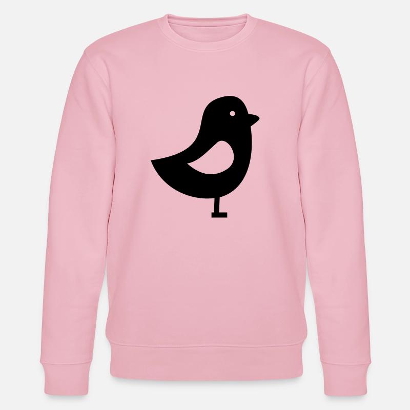 Vogel - Stanley/Stella Unisex Bio-Sweatshirt CHANGER  - Hellrosa
