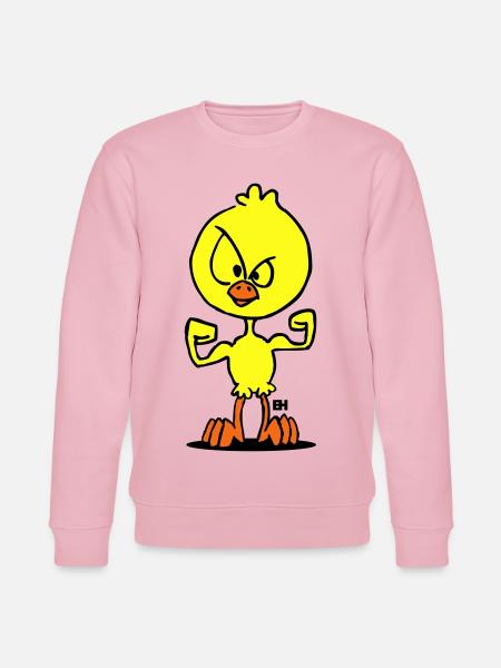 Chick Power - Stanley/Stella Unisex Bio-Sweatshirt CHANGER - Hellrosa