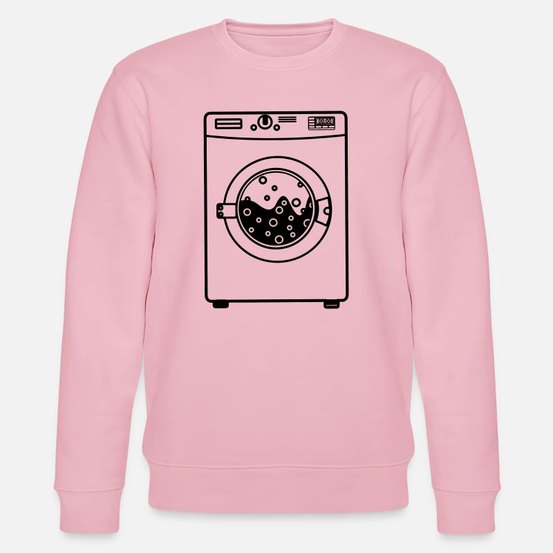 Waschmaschine - Stanley/Stella Unisex Bio-Sweatshirt CHANGER  - Hellrosa