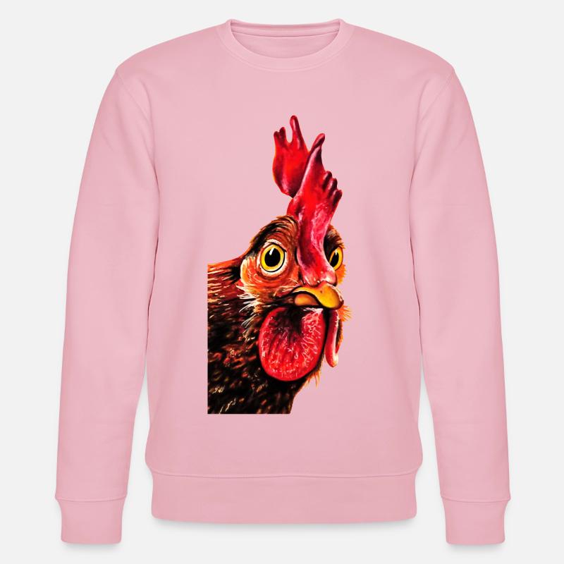 Coq Herbert - Sweat bio CHANGER Stanley/Stella Unisexe - rose pâle