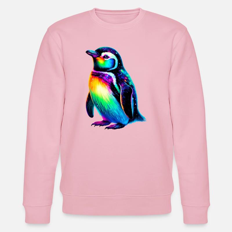 Penguin - Stanley/Stella CHANGER Unisex Organic Sweatshirt - cotton pink